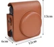 Чохол для фотоапарата Instax Mini 99 Коричневий 2433053430 - зображення 8