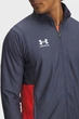 Чоловічий сірий спортивний костюм (кофта, штани) UA M's Ch. Tracksuit Under Armour S 1379592-044 - изображение 4