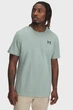 Чоловіча м'ятна футболка UA M LOGO EMB HEAVYWEIGHT SS Under Armour LG 1373997-348 - изображение 1