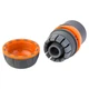 Конектор FLORA 1/2" швидкознімний для шланга 3/4" із замком (ABS+TPR) (5015484) - зображення 4