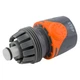 Конектор FLORA 1/2" швидкознімний для шланга 3/4" аквастоп (ABS+TPR) (5015514) - зображення 4