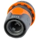 Конектор FLORA 1/2" швидкознімний для шланга 3/4" аквастоп (ABS+TPR) (5015514) - зображення 5
