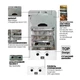 Газова колонка Mixxus GWH-0112 BASIC WHITE димохідна 12 л/хв (WH0029) - изображение 3