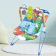 Детское кресло-качалка iBaby Blue THL-24-101 с вибрацией, игровой дугой и возможностью механического качания для малышей до 12 кг — удобство и развлечение в одном - изображение 1