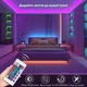 Світлодіодна LED стрічка Smart RGB 5050 з Bluetooth додатком. Комплект 5 метрів водостійкий від USB - зображення 6