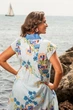 Туника для пляжа с цветочным принтом AnastaSea 1168 A-1с 46(L) Цветной - изображение 2