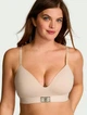 Бюстгалтер демі Shine Patch The T-shirt Victoria's Secret Беж 36B (80B) - зображення 1
