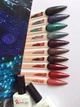 Гель-лак для ногтей Nails Molekula Uv Gel Polish 11 мл, №101 Красно-голубое мерцание - изображение 2