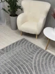 Ковер в скандинавском стиле OKSI 1х2 м. Серый 38025/608 GRAY - изображение 5