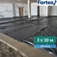 Пленка полиэтиленовая Fortex 3x30 м, 90 м2, 200 мкм, черная - изображение 7