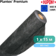 Геотекстиль для боротьби з бур'янами Plantex Premium 1x15 м, 15 м2, 68 г/м2, чорний - зображення 6