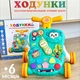 Дитяча каталка ходунки YL622 музичний толокар Блакитний - изображение 1