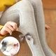 Колготы детские Baby с бантиком (Серый 1-2 года) 86-92 см - изображение 2