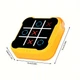 Гра хрестики нолики електронна Tic Tac Toe Bolt Game 3 в 1 Жовтий - зображення 7