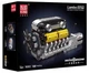 Конструктор двигун Mould King Lambo V12 моторизований дитячий мотор, 1260 деталей ,10202 - изображение 10