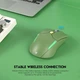 Беспроводная игровая мышь Fantech WGC2 Venom II Vibe, RGB, 800-4000DPI, 2.4GHz, 300mAh, 720h, Зеленый - изображение 5