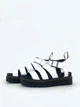 Жіночі босоніжки Dr. Martens Sandals White Білий колір з чорною підошвою Розмір 37 (23,5 см) - изображение 7