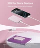 Магнитный повербанк Anker Ultra-Slim 10,000mA MagGo Qi2 15W с ультрабыстрой зарядкой MagSafe - Pink - изображение 6