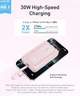 Внешний аккумулятор Anker Zolo Power Bank 10,000mAh 30W Portable Charger - Pink - изображение 2