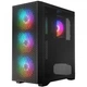 Игровой корпус Midi-Tower с ARGB подсветкой, 4 вентиляторами 120 мм, черный, формат ATX - изображение 2