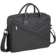 Сумка для ноутбука Rivacase Clark 8124 15.6" Polyester на молнии Черная - изображение 1