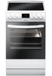 Плита Hansa FCCW58240 электрическая стеклокерамическая, 62л, 50x60см, дисплей, конвекция, белый - изображение 1
