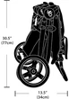 Прогулочная коляска для двойни Bumbleride Indie Twin Matte Black (IT-975BK) (812812016809) - изображение 4
