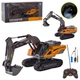 Экскаватор на пульте Yigong Toys звук, свет BC1049 - изображение 1