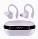 Вакуумные bluetooth наушники Ture TWS для спорта Фиолетовые - изображение 2