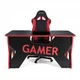 Комп'ютерний стіл Геймерський стіл ХGamer Generic ЛДСП 150 см на 90 см чорний - зображення 2