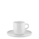 Набор из 4 чашек с блюдцами для кофе Alessi Itsumo 85 мл (NF07/76S) - изображение 1