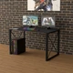 Стол Лофт игровой геймерский Rasin LOFT-21 Zeus Черный (металл/ламинированная ДСП) - изображение 2