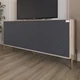 Тумба под телевизор с золотыми металлическими ножками LION Амарант 168x40x76,5 см Дуб сонома/Графитовый (LION-043081) - изображение 1