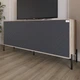 Тумба под телевизор с черными металлическими ножками LION Амарант 168x40x76,5 см Дуб сонома/Графітовий (LION-043007) - изображение 1