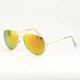 Очки TOP Aviator капли солнцезащитные Gold G - изображение 1