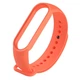 Ремінець Original Design для фітнес-браслета Xiaomi Mi Band 5, Mi Band 6, помаранчевий - зображення 4