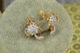 Сережки Xuping Jewelry родована кульбабка 1,5 см золотисті - зображення 2