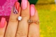 Серьги гвоздики Xuping Jewelry с камнем на шесть креплений 6 мм золотистые - изображение 2
