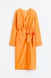 Платье H&M M оранжевый 24031148535 - изображение 1