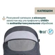 Коляска 2 в 1 Chicco Seety Темно-серая (87097.53.01) - изображение 14
