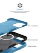 Чехол ArmorStandart ICON2 MagSafe для Apple iPhone 16 Pro Capri Blue (ARM80193) - изображение 6