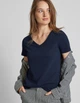 Футболка Tom Tailor Ж1115238 (1041533) колір синій (Ж1115238 - 202895) - изображение 4