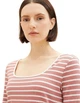 Футболка Tom Tailor Ж1115250 (1038055) колір рожевий XXL - изображение 4