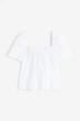 Топ H&M M білий 20031169050 - зображення 1