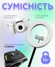 Штатив Tripod Walker WTR-18 на телескопических регулируемых ножках из алюминия, трипод, тринога, селфи 1м черный - изображение 5