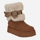 Женские угги высокие с мехом Guess 457584207 39.5 Коричневые (1159828055) - изображение 2