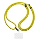 Универсальный ремешок-шнурок для смартфона, Rope, Black Sunflower, нейлоновый, прочный, регулируемый по длине, с держателем для чехлов с вырезом для зарядки, кросбоди, подходит для ношения на шее и через плечо, ArmorStandart (ARM67201) - изображение 2