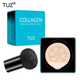 Тональний крем-кушон для обличчя зі спонжем TUZ Collagen Hydro Air Cushion CC Cream, №2 - зображення 3