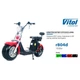 Электроскутер Citycoco Long 1500W 60V12Ah Red Красный - изображение 6