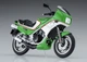 Збірна модель мотоцикла Kawasaki KR250 KR250A Hasegawa 21512 - зображення 2
